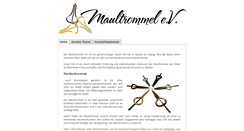 Desktop Screenshot of maultrommel.org